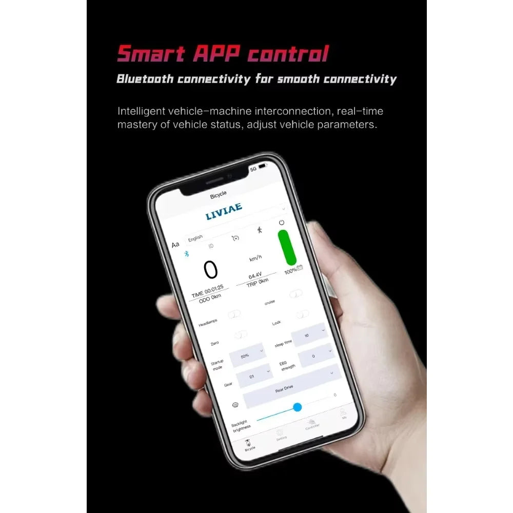 Q7Pro Max Escooters 3200W Dual Motor 52V28Ah Smart APP Bluetooth Connection Electric Scooter NFC Activation E-Scooter