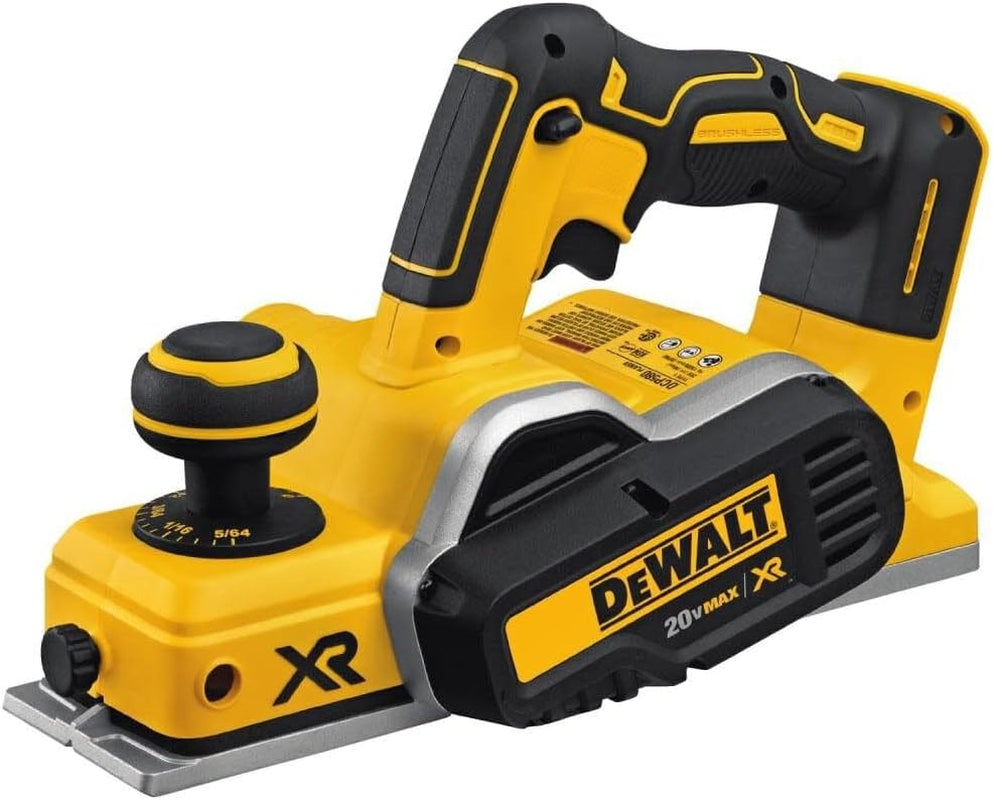 20V MAX Planer, 30,000 Cuts per Minute, 2 Mm Cut Depth, Brushless Motor, Bare Tool Only (DCP580B)