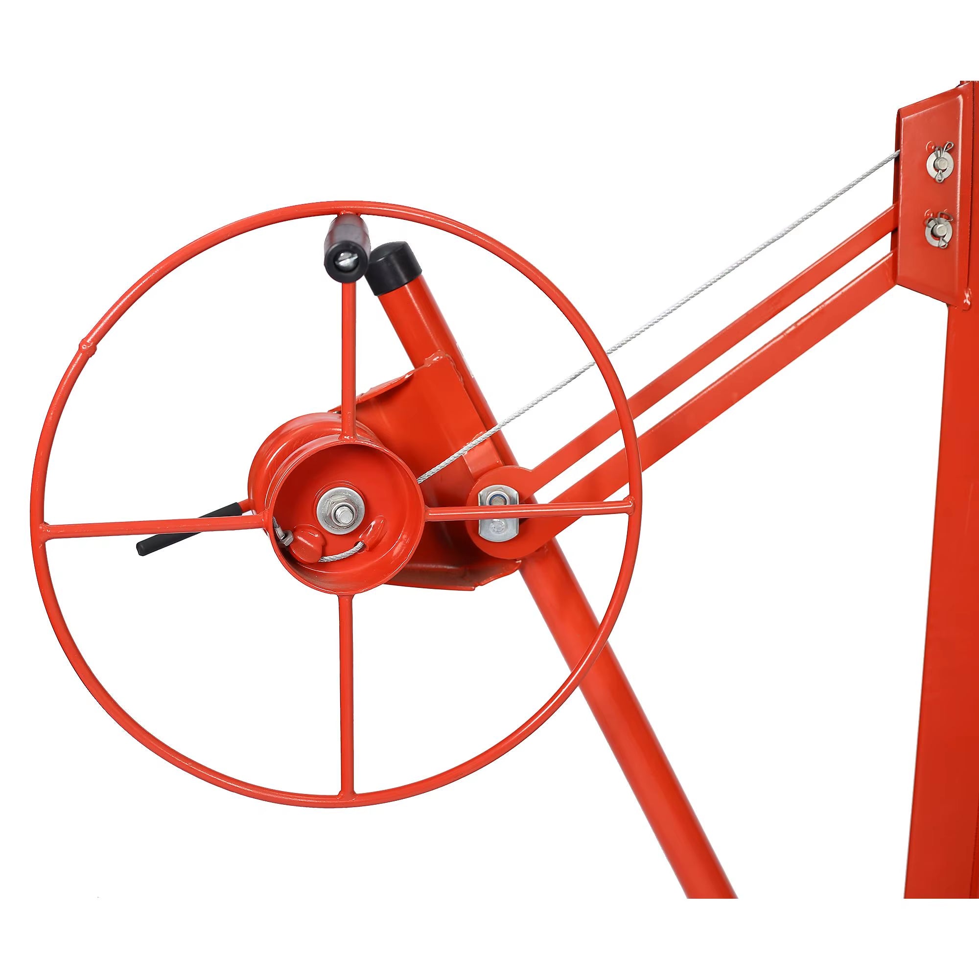DB Red 11' Drywall Lift Panel Hoist Jack Lifter Drywall Lift Panel Construction Lifter