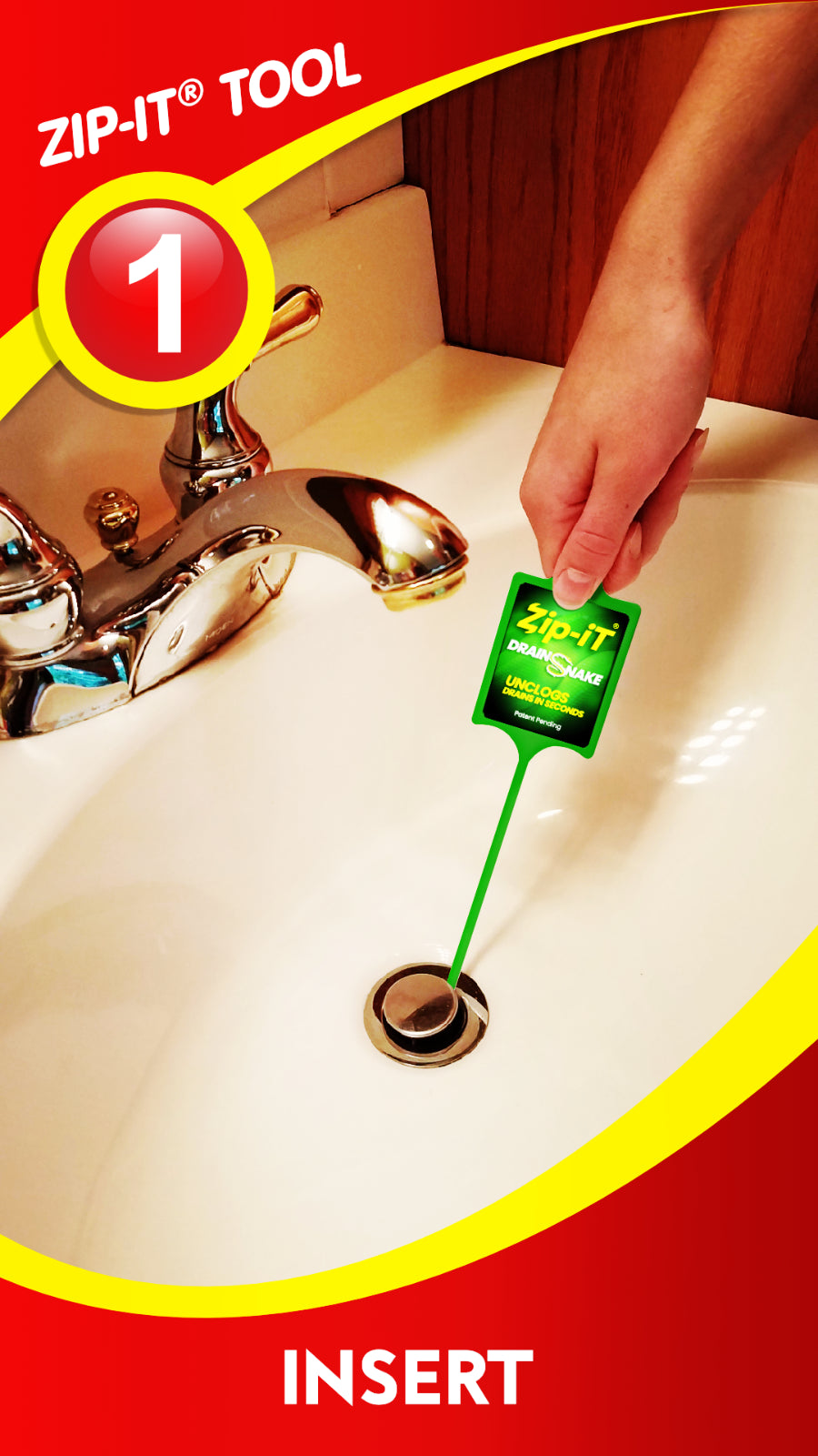 ZIP-IT BARBED PLASTIC Clog Removal Drain Snake Cleaner (12 PK)