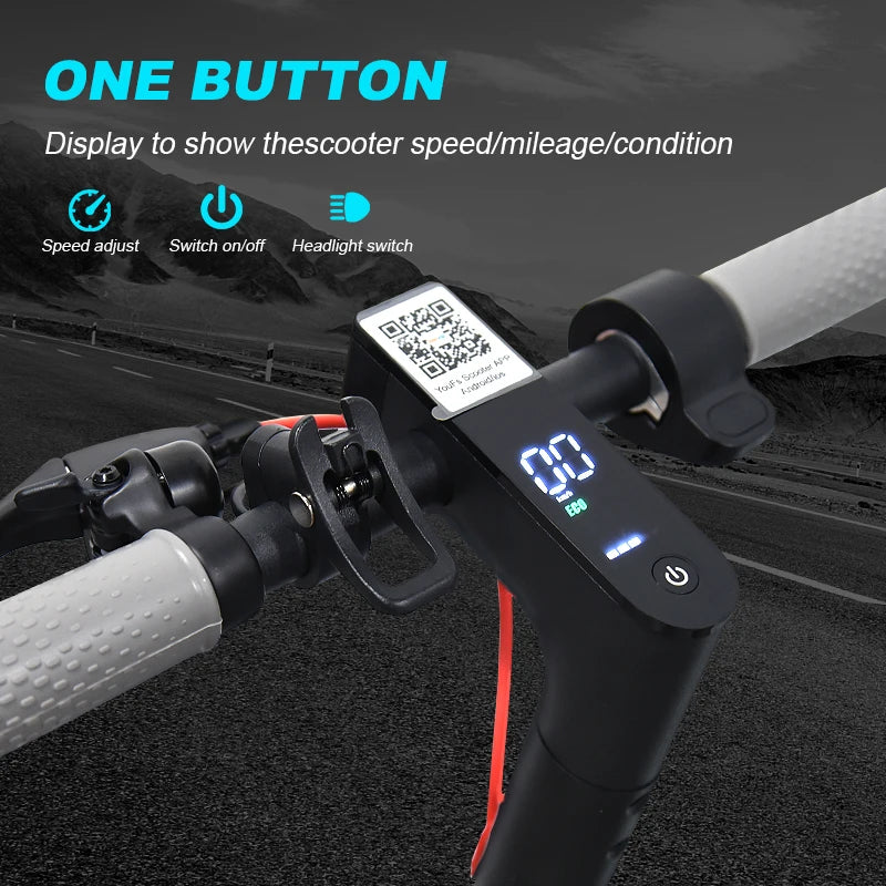 MK083 350W Electric Scooter for Adults 36V 10.4AH Max Range 30KM Folding E-Scooter Smart Kick Scooter
