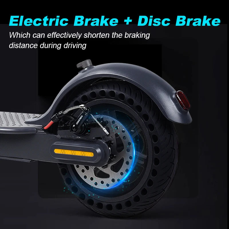 MK083 350W Electric Scooter for Adults 36V 10.4AH Max Range 30KM Folding E-Scooter Smart Kick Scooter