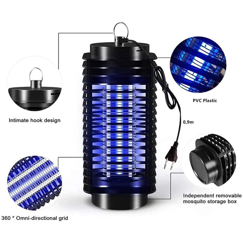 Electric Mosquito Fly Bug Insect Zapper Killer Trap Pest Control Outdoor/Indoor