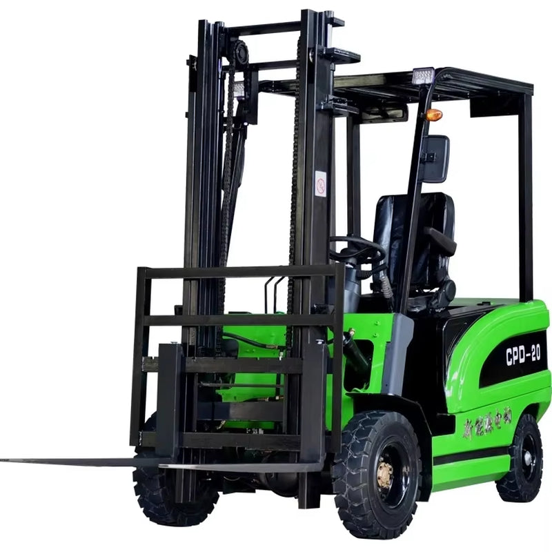 Roya 2Ton 3 Ton Full AC Motor Long Working Hours Battery Electric Forklift Truck with CE