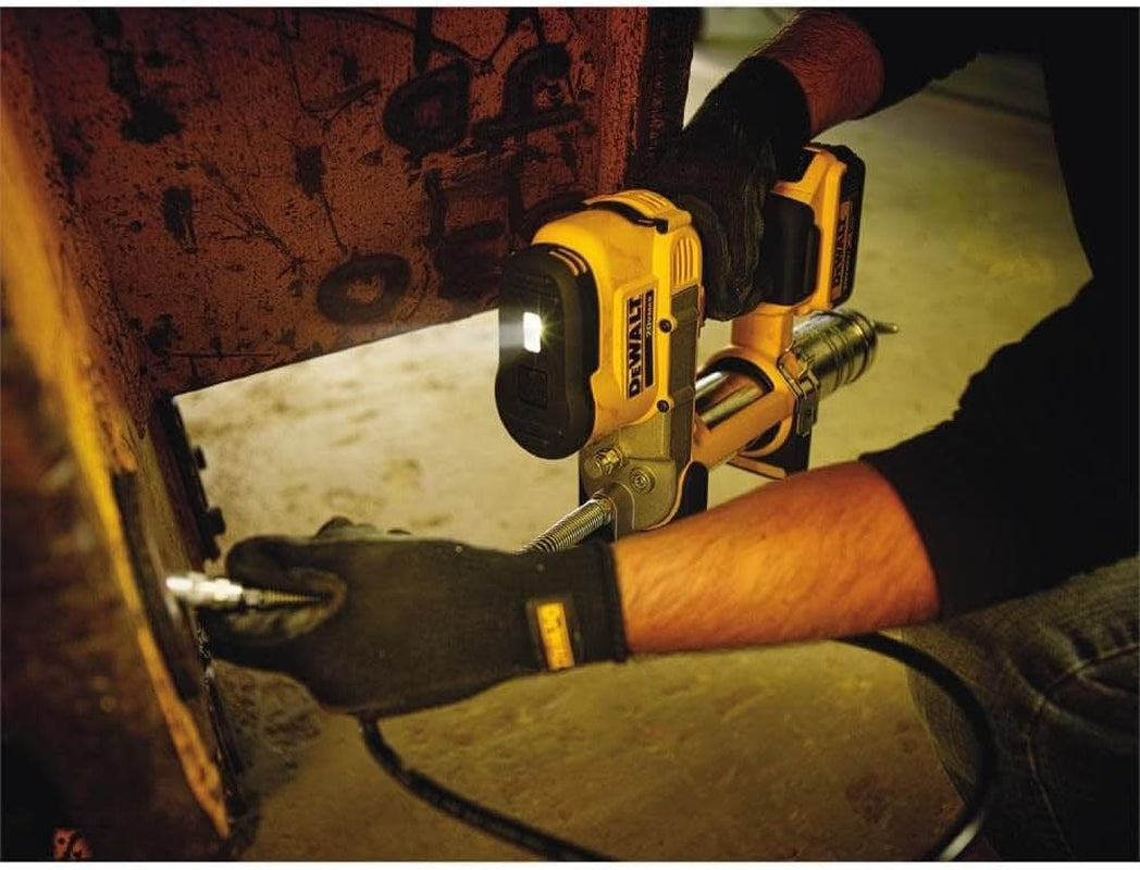 Grease Gun 20V MAX, Cordless, 42” Long Hose, 10,000 PSI, Variable Speed Triggers, Tool Only (DCGG571B)